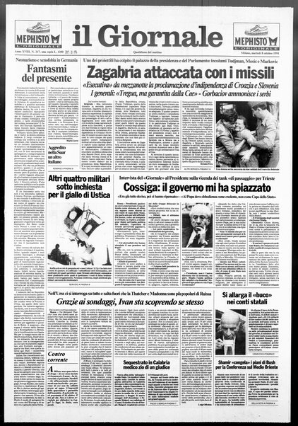 Il giornale : quotidiano del mattino